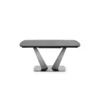 SLIDING TABLE FANGOR, TABLETOP - DARK ASH, LEGS - BLACK order